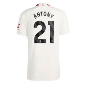 Manchester United Antony #21 Tredje trøje 2023-24 Kort ærmer